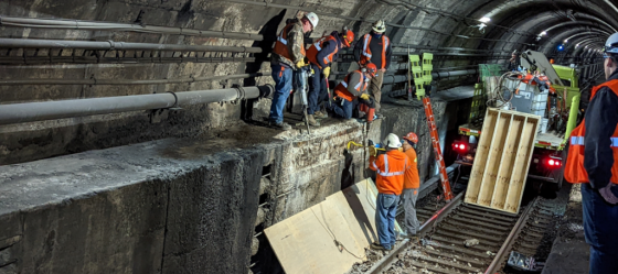 $1.6B East River Tunnel rehab starts in NYC